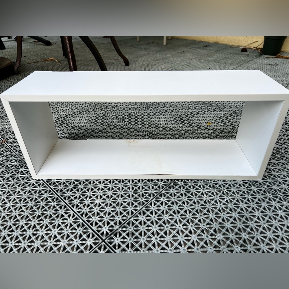 Modern White Wall Shelf